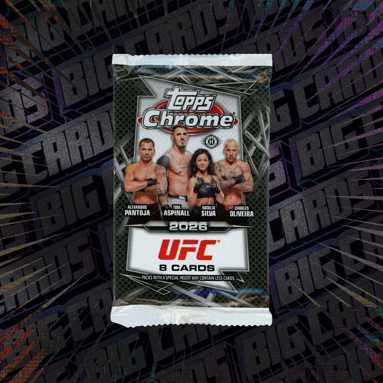 2026 Topps Chrome UFC Hobby Box - Paczka